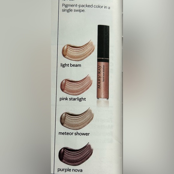 Mary Kay liquid eyeshadow pink starlight color - Picture 3 of 4
